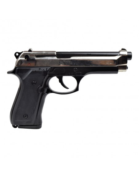 BRUNI TOP FIRING BLANK PISTOL 92 CALIBER 9MM BICOLOR (BR-1305BN ...