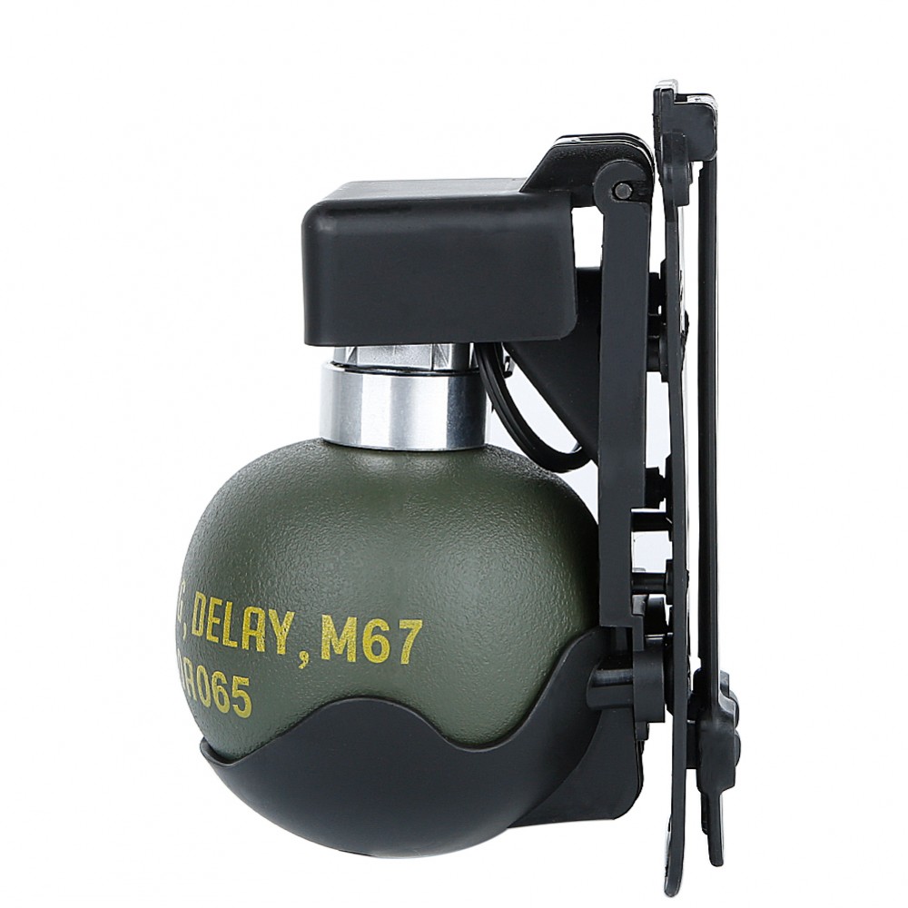 WOSPORT DUMMY M67 GRENADE SET WITH MOLLE MOUNT BLACK (WO-EX06B) | Jolly ...