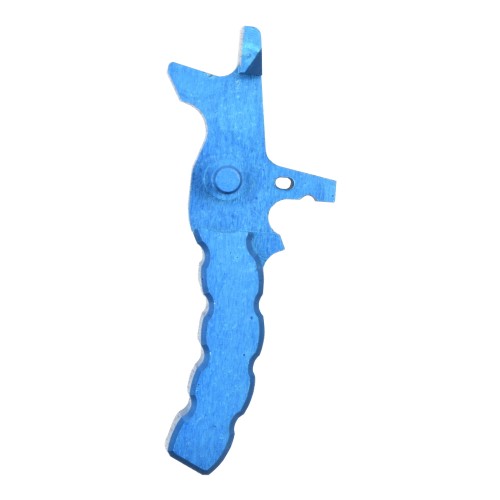 RETROARMS GRILLETTO CNC AR15 TIPO F LIGHT BLU (RA-6931)