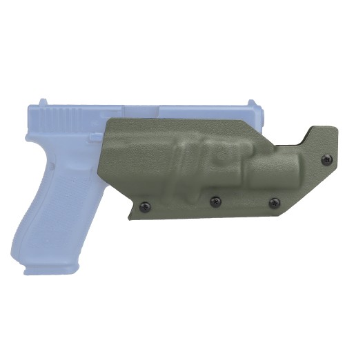 WOSPORT QUICK PULL KYDEX HOLSTER FOR GLOCK SERIES TYPE 1 OLIVE DRAB (WO-GB04V)