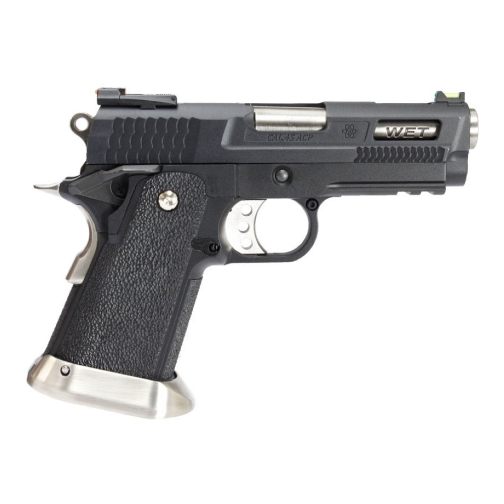 WE PISTOLA A GAS HI-CAPA 3.8 WET-2 BRONTOSAURUS NERA (WH7WET-2)