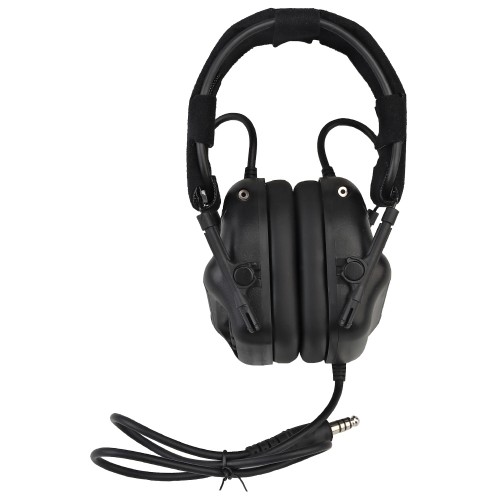 WOSPORT COMMUNICATION HEADSET GEN. 5 WITH SOUND PICKUP AND NOISE REDUCTION BLACK (WO-HD19)