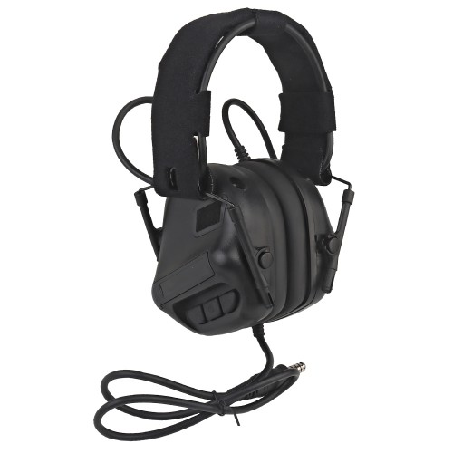 WOSPORT COMMUNICATION HEADSET GEN. 5 WITH SOUND PICKUP AND NOISE REDUCTION BLACK (WO-HD19)