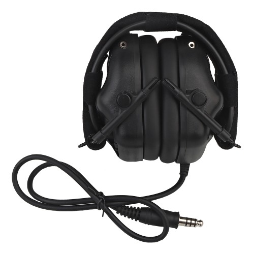 WOSPORT COMMUNICATION HEADSET GEN. 5 WITH SOUND PICKUP AND NOISE REDUCTION BLACK (WO-HD19)