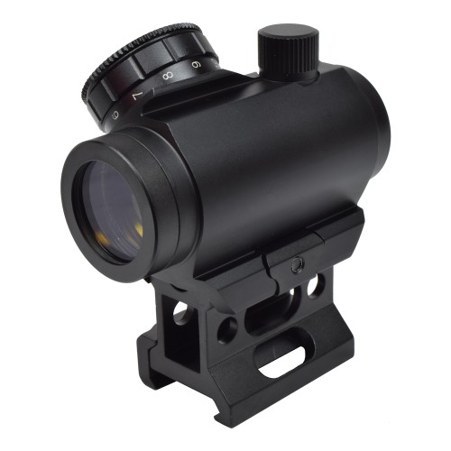 JS-TACTICAL RED DOT SIGHT WITH 1" RISER BLACK (JS-M1K)