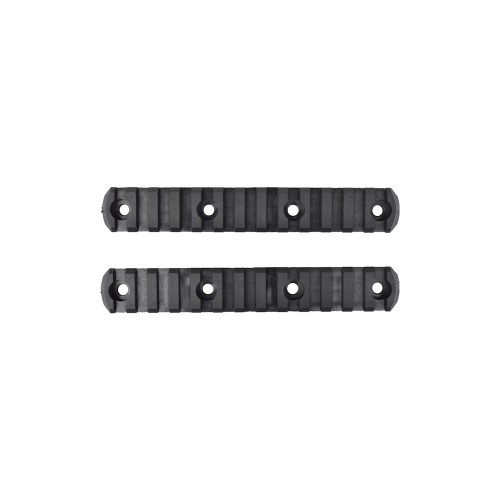 CLASSIC ARMY 13 SLOT STANDARD 20mm POLYMER RAILS BLACK (A655P-13)