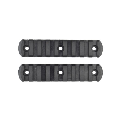 CLASSIC ARMY 9 SLOT STANDARD 20mm POLYMER RAILS BLACK (A656P-9)