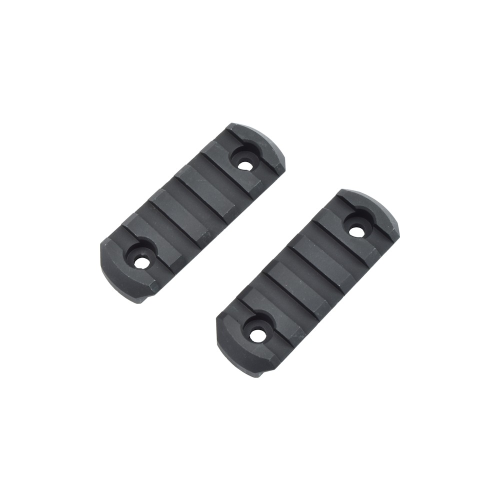 CLASSIC ARMY 5 SLOT STANDARD 20mm METAL RAILS BLACK (A656M-5)