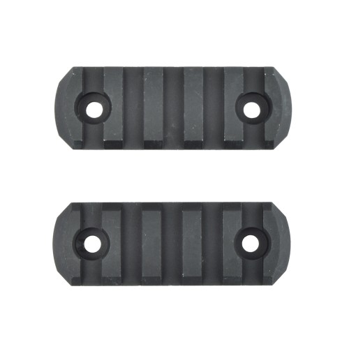 CLASSIC ARMY 5 SLOT STANDARD 20mm METAL RAILS BLACK (A656M-5)