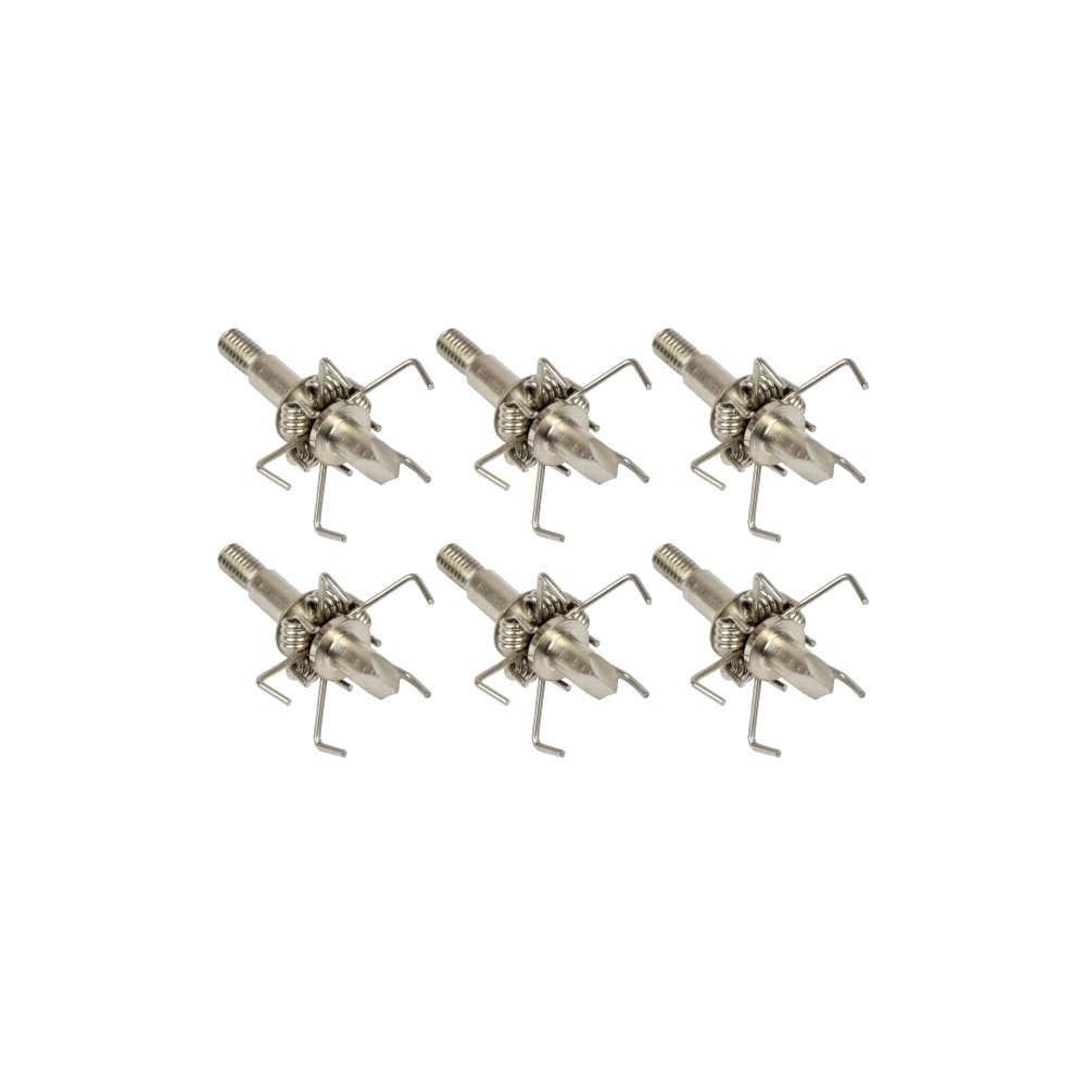 SHOCKER HUNTING BROADHEADS - 6 PCS SET (JX-231)