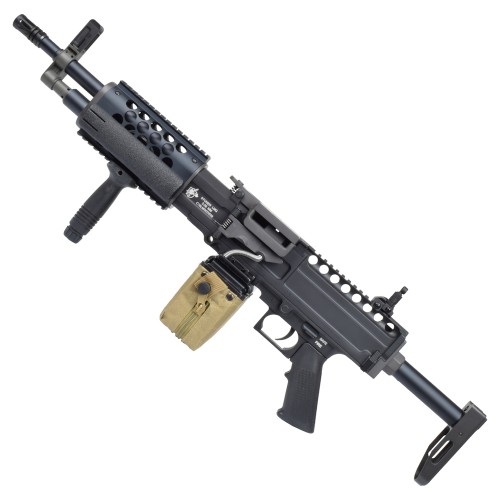 CLASSIC ARMY ELECTRIC RIFLE LMG BLACK (CA063M)