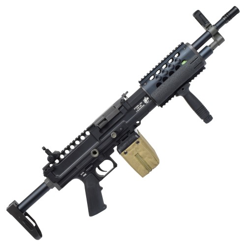 CLASSIC ARMY ELECTRIC RIFLE LMG BLACK (CA063M)