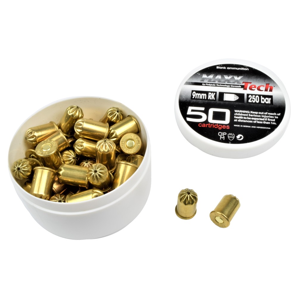 MAXX TECH BLANK CARTRIDGES CALIBER .380 (MT380)