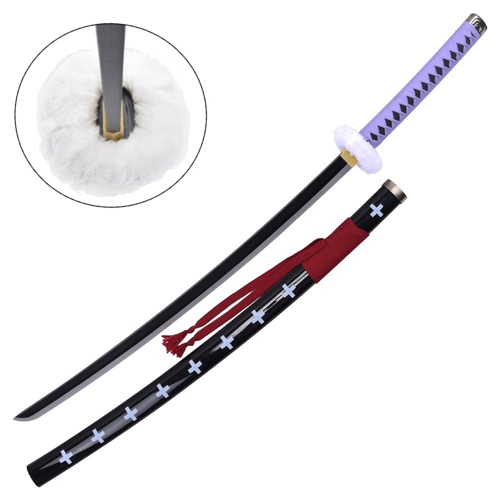 ORNAMENTAL KATANA WITH BAMBOO BLADE (ZS521RV-WOOD)