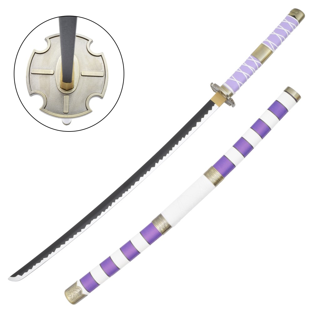 ORNAMENTAL KATANA WITH BAMBOO BLADE (ZS664-WOOD)