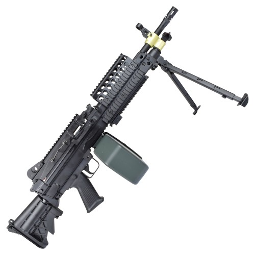 A&K ELECTRIC RIFLE MK46 METAL VERSION BLACK (MK46)