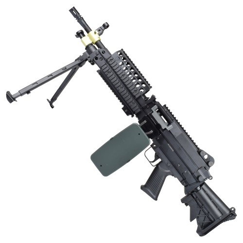 A&K ELECTRIC RIFLE MK46 METAL VERSION BLACK (MK46)