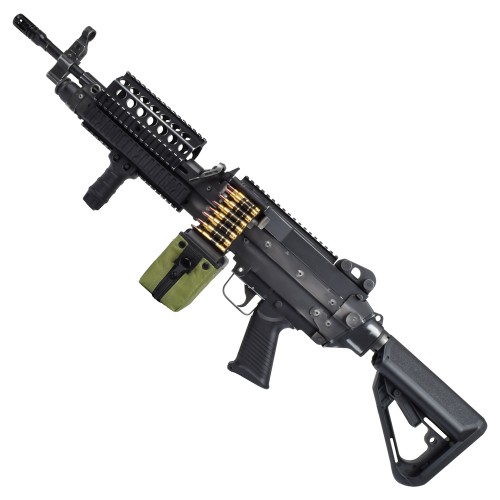 A&K ELECTRIC RIFLE MK46 WORN BLACK (MK46BWB)