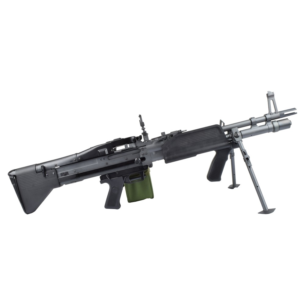 A&K ELECTRIC RIFLE M60E4 BLACK (MK43) | Jolly Softair