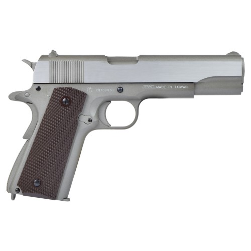 KWC BLOWBACK CO2 PISTOL 1911 TACTICAL SERIES SILVER (KW-1911TACS)