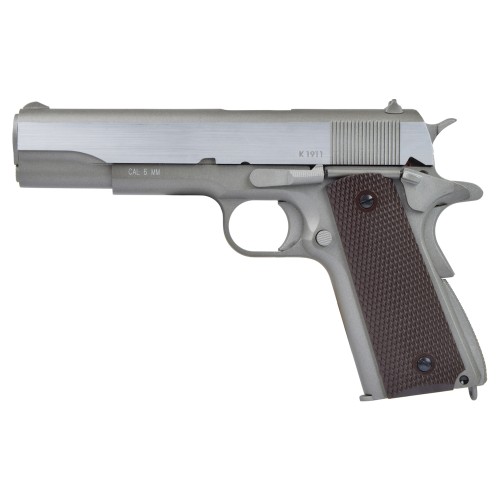 KWC BLOWBACK CO2 PISTOL 1911 TACTICAL SERIES SILVER (KW-1911TACS)