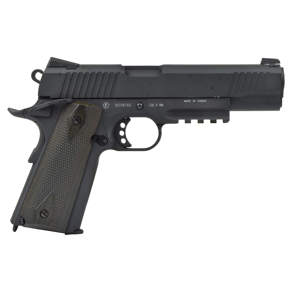 KWC BLOWBACK CO2 PISTOL 1911 TACTICAL SERIES BLACK (KW-1911TACB)