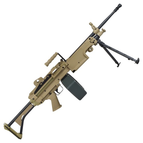 A&K ELECTRIC RIFLE M249-MK1 POLYMER VERSION DARK EARTH (M249-MK1PT)