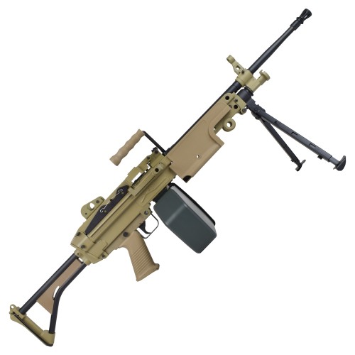 A&K ELECTRIC RIFLE M249-MK1 METAL VERSION DARK EARTH (M249-MK1T)