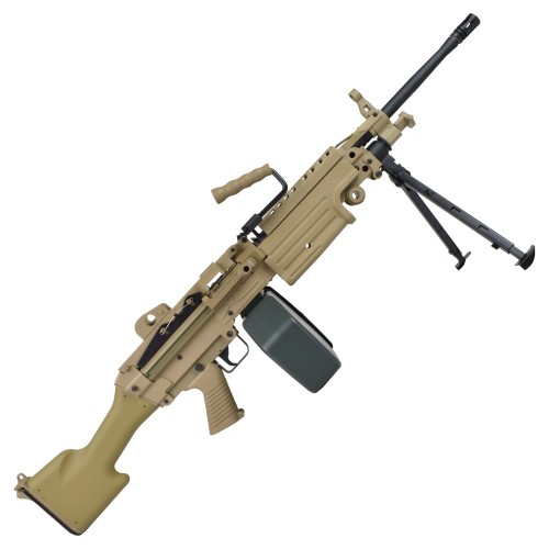 A&K ELECTRIC RIFLE M249-MK2 POLYMER VERSION DARK EARTH (M249-MK2PT)