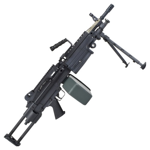 A&K ELECTRIC RIFLE M249 PARA POLYMER VERSION BLACK (M249-PARAP)