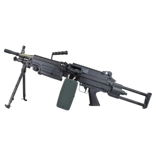 A&K ELECTRIC RIFLE M249 PARA POLYMER VERSION BLACK (M249-PARAP)