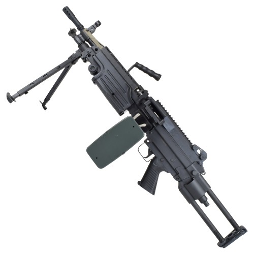 A&K ELECTRIC RIFLE M249 PARA POLYMER VERSION BLACK (M249-PARAP)