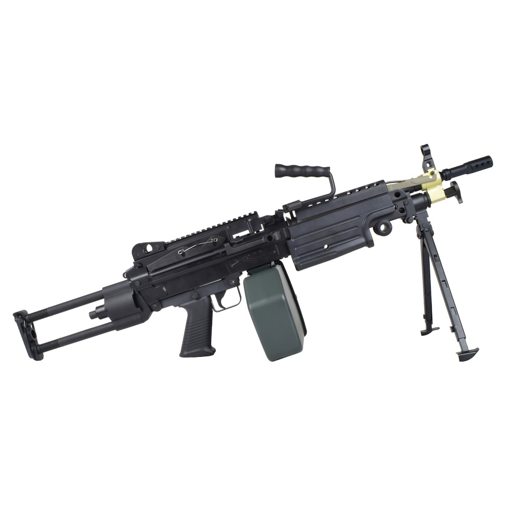 A&K ELECTRIC RIFLE M249 PARA METAL VERSION BLACK (M249-PARA)