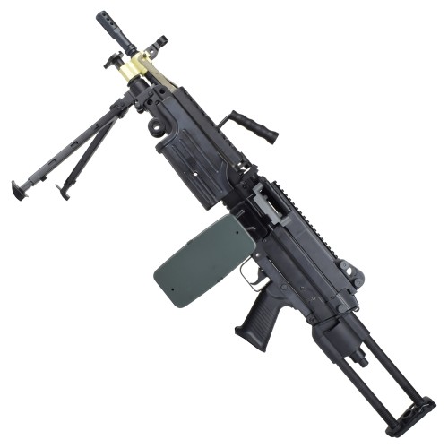 A&K ELECTRIC RIFLE M249 PARA METAL VERSION BLACK (M249-PARA)