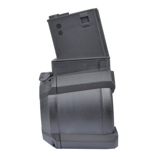 A&K DRUM 1200 ROUNDS MAGAZINE FOR M4 SERIES BLACK (B90-1C BK)