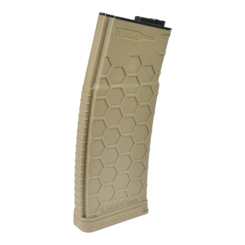 BATTLEAXE HI-CAP 450 ROUNDS MAGAZINE FOR M4 DARK EARTH (002-7A TN)