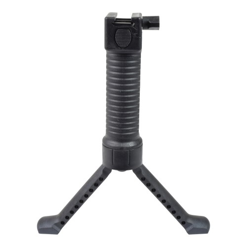 BATTLEAXE GRIP WITH EXTENSIBLE BIPOD BLACK (01)