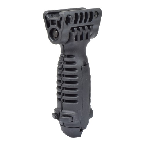 BATTLEAXE GRIP WITH EXTENSIBLE BIPOD BLACK (25#)