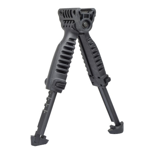 BATTLEAXE GRIP WITH EXTENSIBLE BIPOD BLACK (25#)