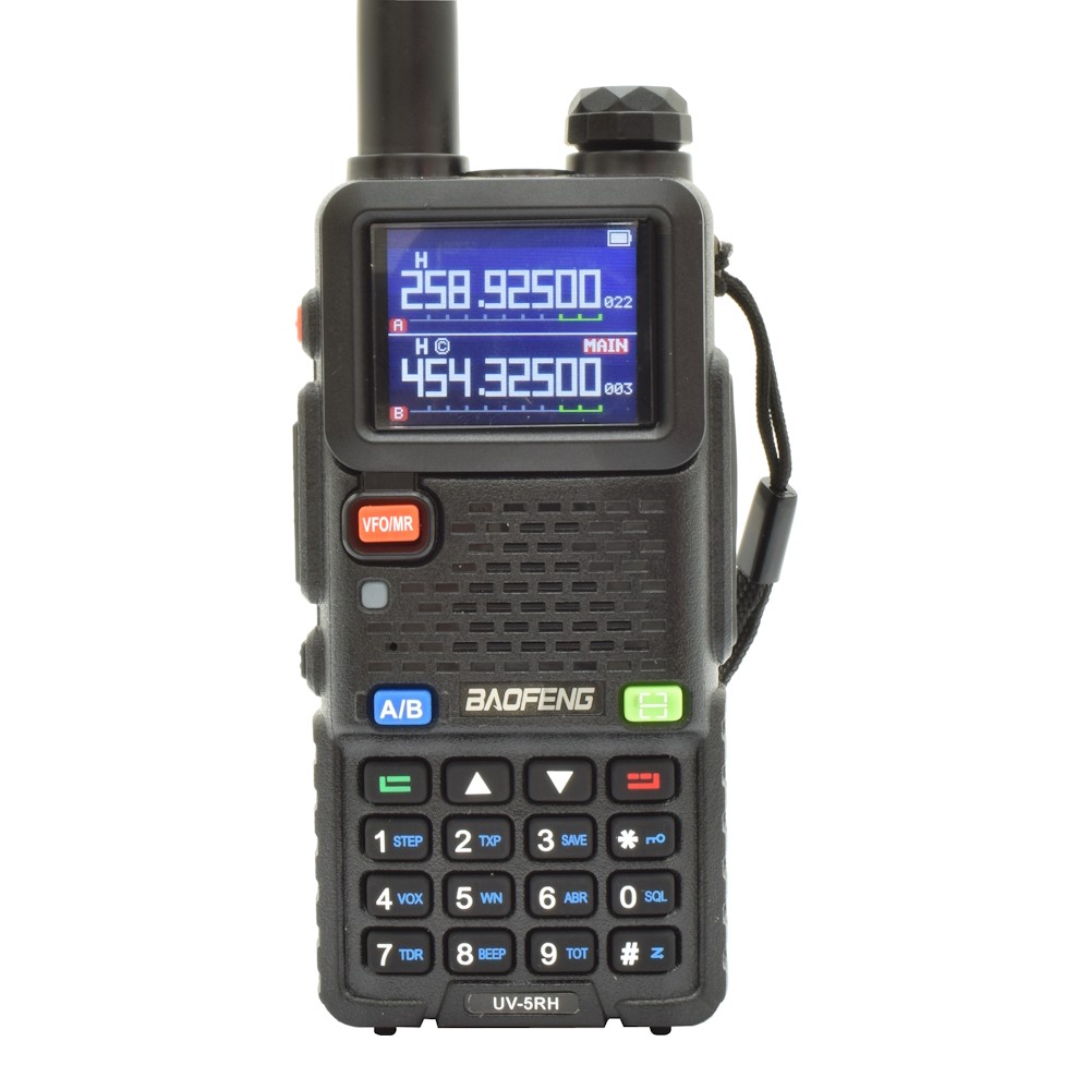 BAOFENG DUAL BAND VHF/UHF AM/FM RADIO (BF-UV5RH)