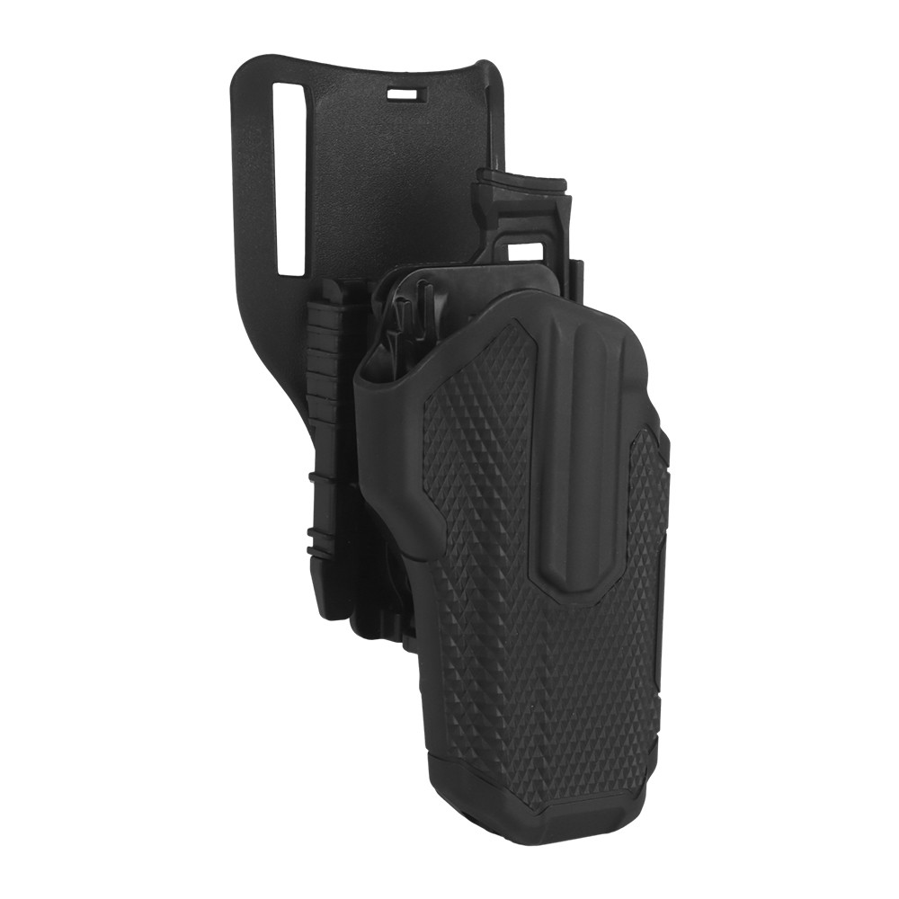 WOSPORT UNIVERSAL HARDCASE BELT HOLSTER BLACK (WO-GB84B)