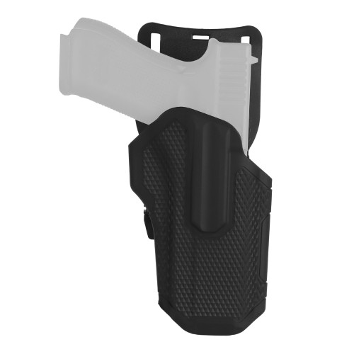 WOSPORT UNIVERSAL HARDCASE BELT HOLSTER BLACK (WO-GB84B)