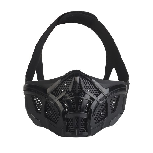 WOSPORT MEZZA MASCHERA SCORPION NERO (WO-MA210B)