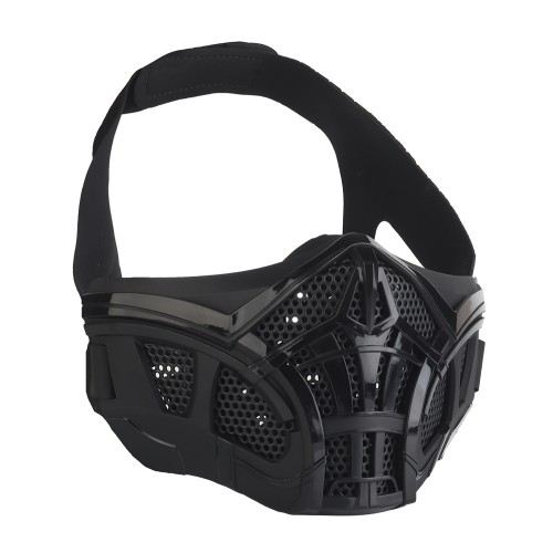 WOSPORT MEZZA MASCHERA SCORPION NERO (WO-MA210B)