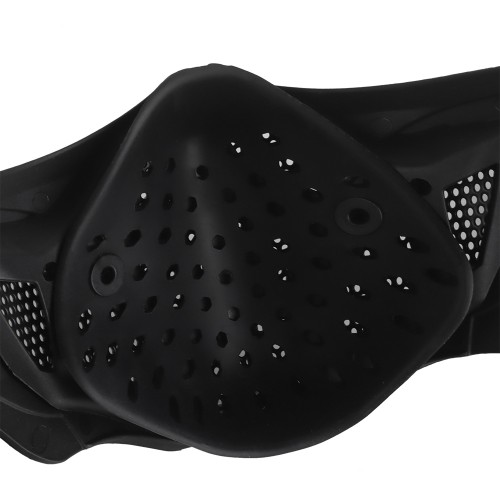 WOSPORT SCORPION HALF MASK BLACK (WO-MA210B)