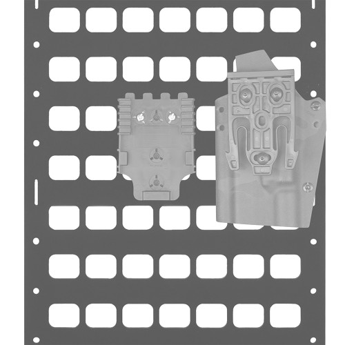 WOSPORT ADAPTIVE MOUNT FOR TACTICAL STORAGE PLATE FOR SAFARILAND QLS (WO-ACC01)