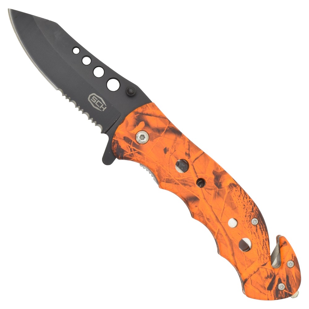 SCK FOLDABLE POCKET KNIFE WITH THUMB STUD (CW-223)