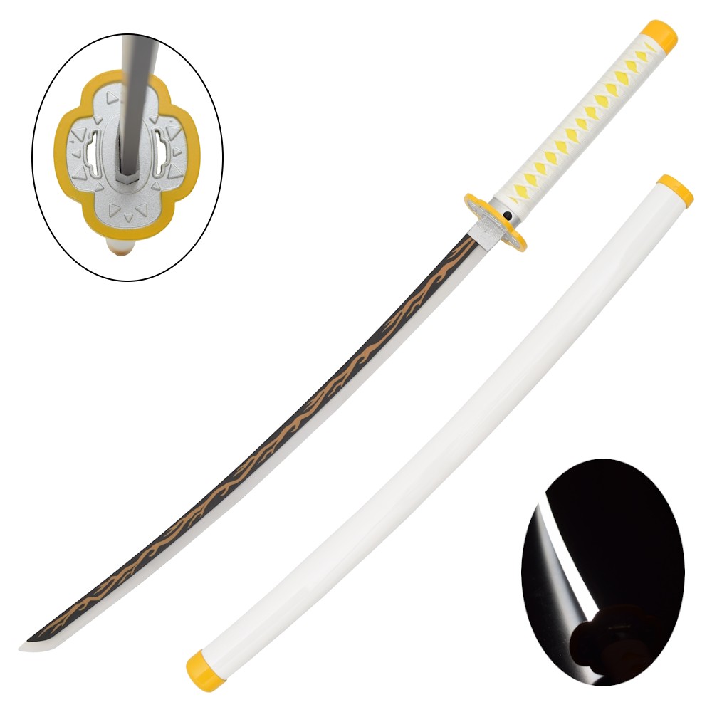 KATANA ORNAMENTALE CON ILLUMINAZIONE LED (ZS653GD)