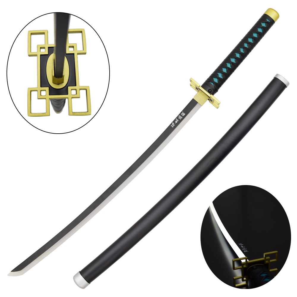 KATANA ORNAMENTALE CON ILLUMINAZIONE LED (ZS655GD)