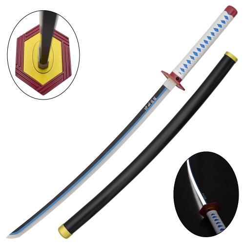 KATANA ORNAMENTALE CON ILLUMINAZIONE LED (ZS654GD)